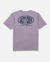 Back view of the Signage Classic Tee - Berry. 