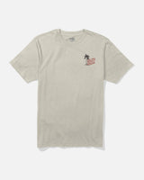 Front view of the Lounge Tee - Bone. 