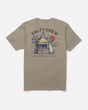 Back view of The Catch Tee - Twig. 
