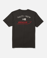 Back view of the Whaler Icon Tee - Black. 
