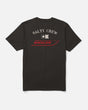 Back view of the Whaler Icon Tee - Black. 