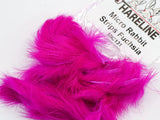 Hareline Micro Rabbit Strips - Fuchsia #131 Hareline Dubbin