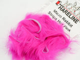Hareline Micro Rabbit Strips - Hot Pink #188 Hareline Dubbin