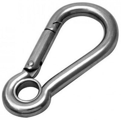 Victory KS2450X Stainless Steel Carbine Snap with Eye - 50MM