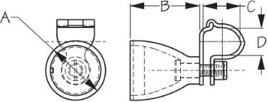 Seadog Steering Wheel Maneuvering Knob 230107