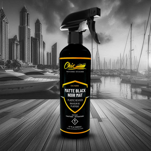 Chic Marine Black Matte Protector - Black
