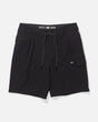 Front view of the Flagship Boatshort - Matte Black. 