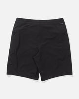 Back view of the Flagship Boatshort - Matte Black. 