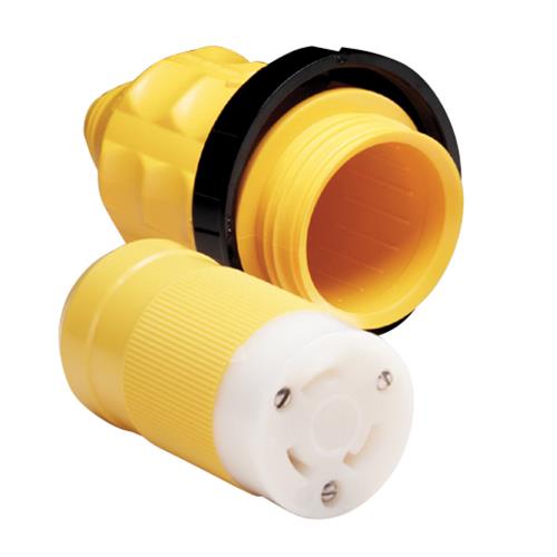 Marinco 30A Connector with Boot – 125V, Value Pack 305SRCNVP