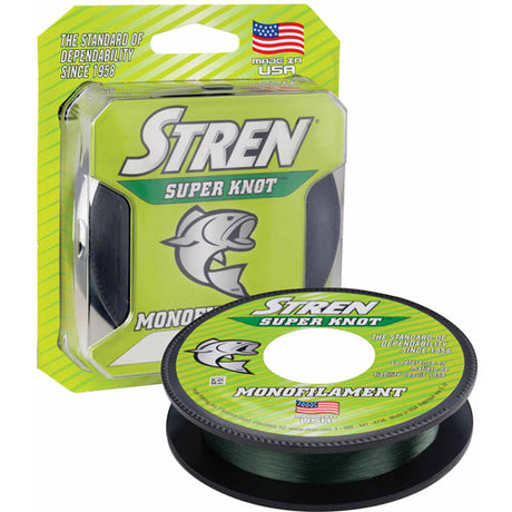 Stren Super Knot Monofilament Fishing Line 10LB 220 Yards