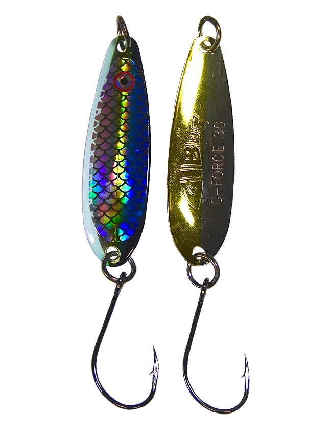 Gibbs Delta G Force Spoon - Gold Nugget Herring Aid 33226 - 3"