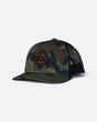 Front view of the Sealine Retro Trucker - Camo/Black. 