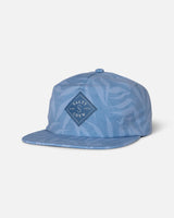 Front view of the Drifter Snapback - Captains Blue. 