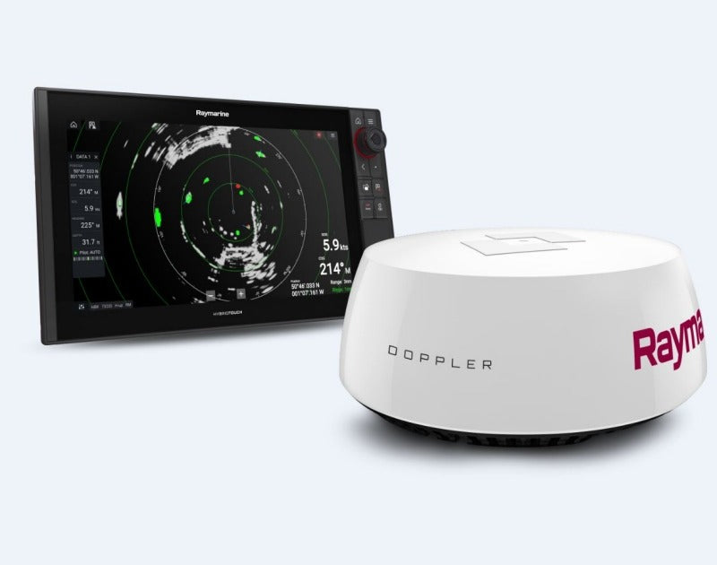 Raymarine Quantum 2 Q24D Doppler Radar with 10m Power and Data Cables White T70416