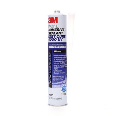 3M 4000UV Fast Cure Marine Adhesive Sealant 06580 - 300ml