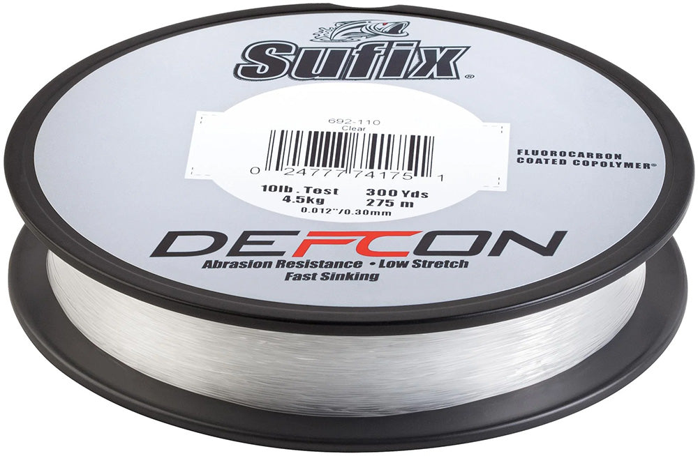 Sufix Defcon FC Co-Polymer Fishing Line - Clear