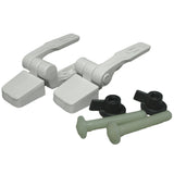Jabsco Toilet Seat Hinge Pair (Compact) 29098-1000