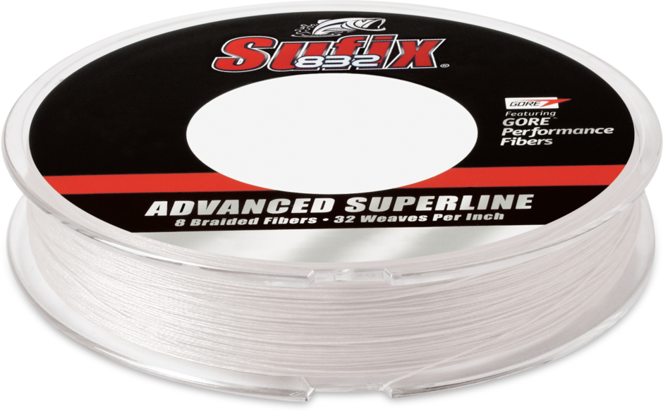 Sufix 832 Advanced Superline - 300 Yd. Spools - 65 LB