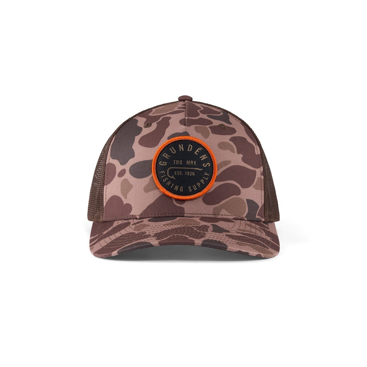 Grundéns Hook Trucker Hat - Duck Camo