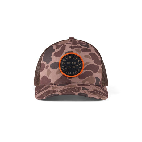 Grundéns Hook Trucker Hat - Duck Camo