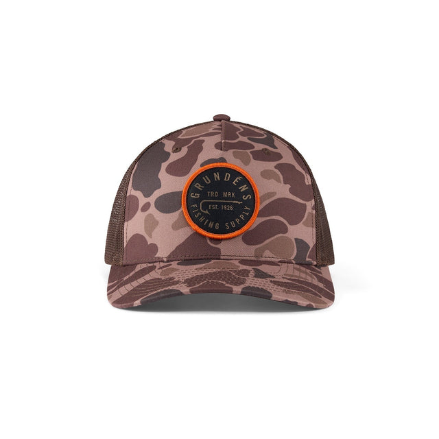 Grundéns Hook Trucker Hat - Duck Camo