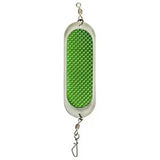 Luhr Jensen 4/0 Trout & Kokanee Dodger - Chrome/Green Prism Lite Luhr Jensen