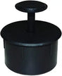 Utility Grommet 2.25" Diameter Black UG-1-DP