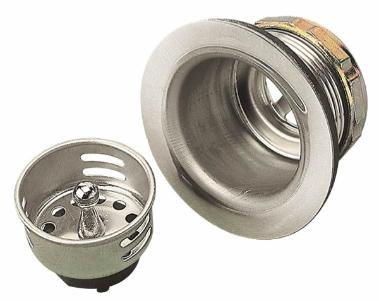 Seadog 517525-1 Sink Drain With Strainer Straight 2" 517525-1