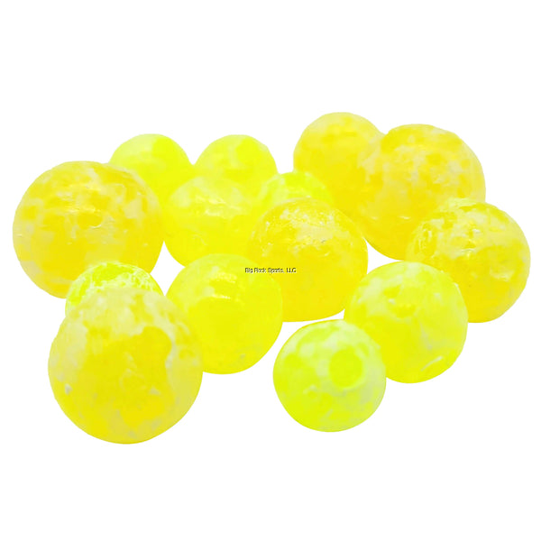 BnR Tackle SBHS25 Soft Beads, 25mm Hot, 4 Pack