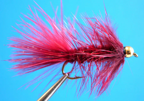 Dragonfly Bead Head Wooly Bugger Wine