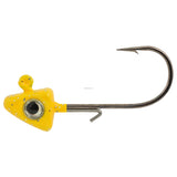 Hurricane Flat Head Shad Jig Head 2oz - Yellow