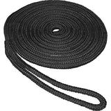 Shoreline Marine Dock Line 3/8" x 15' Black