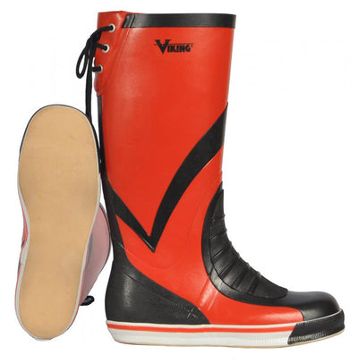 Viking Mariner Yacht Boots Red