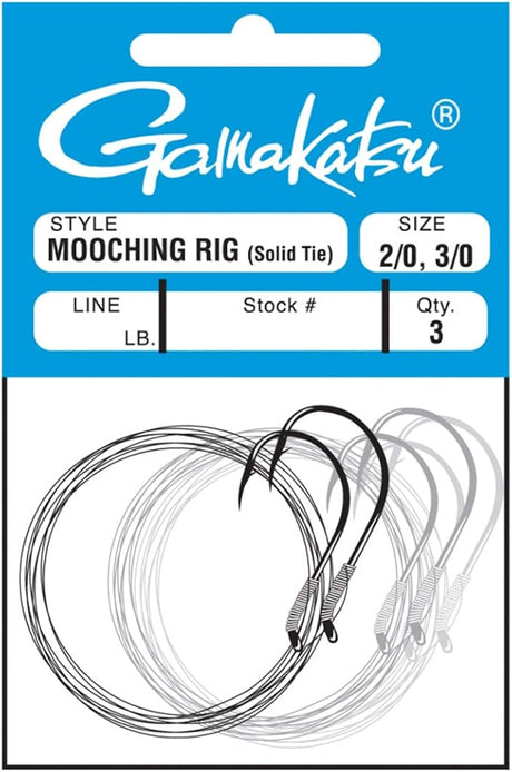 Gamakatsu Slip Tie Mooching Rig - Barbless