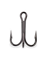 Mustad Kingfish Treble Hooks 4x Strong - Black Nickel - 2 - 25PK