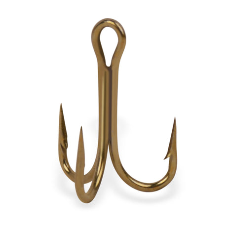 Mustad Kingfish Treble Hook 3599C - Bronze