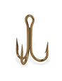 Mustad Kingfish Treble Hooks 4x Strong - Bronze - #4 - 25PK