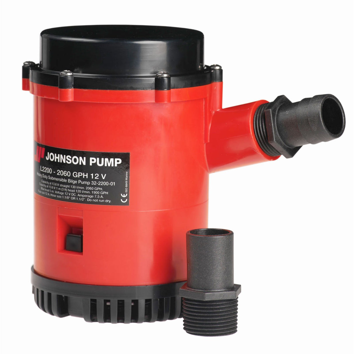 Johnson Bilge Pump 2200 GPH 12V 22004