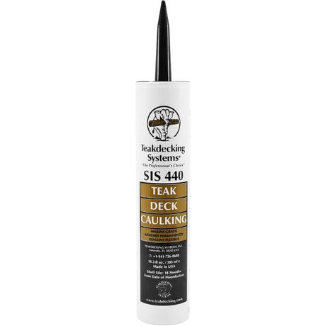 Teakdeck SIS440CB Caulk Black 300ml