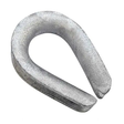 Logging Supplies Galvanized Rope Thimble - 1"