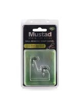 Mustad Ball Bearing Snap Swivel - Stainless Steel Black