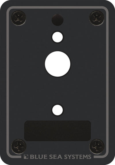 Blue Sea Systems Circuit Breaker Panel Accessories – Mounting Panel & Plug