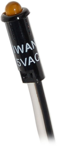 Blue Sea Systems LED Indicator Lights – 120V AC (Amber, Green, Red)