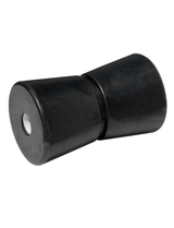 Tie Down Rubber Center Guided Keel Roller for 5/8 Black