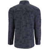 Men's Guide Fishing Shirt 2024 Selvedge Mayfly Print