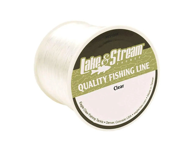 Eagle Claw Lake & Stream Economy Mono Line - Clear 30lbs x 200yds Eagle Claw