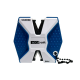 AccuSharp Carbide-Ceramic Two-Step Knife Sharpener - White & Blue
