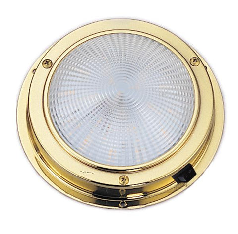 Victory AA00551BLED Dome Light,Polishd.BRS.5"