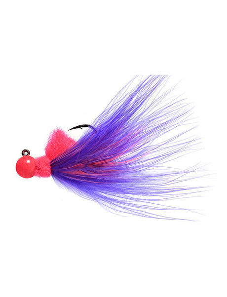 Hawken Aerojig Marabou Jig - 1/8 oz Purple & Pink #111 AJM18111