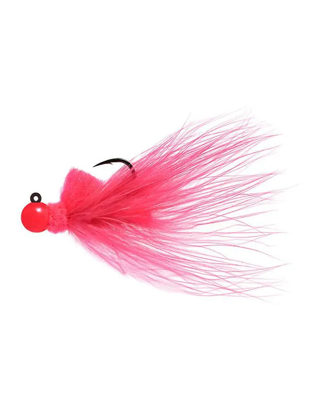 Hawken Aerojig Marabou Jig - 1/8 oz Cerise #113 AJM18113